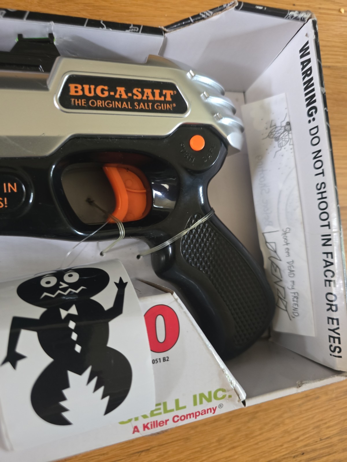 BUG-A-SALT Advanced Combat 3.0 Fiber Optic Sight House Fly Table Salt - NEW gallery