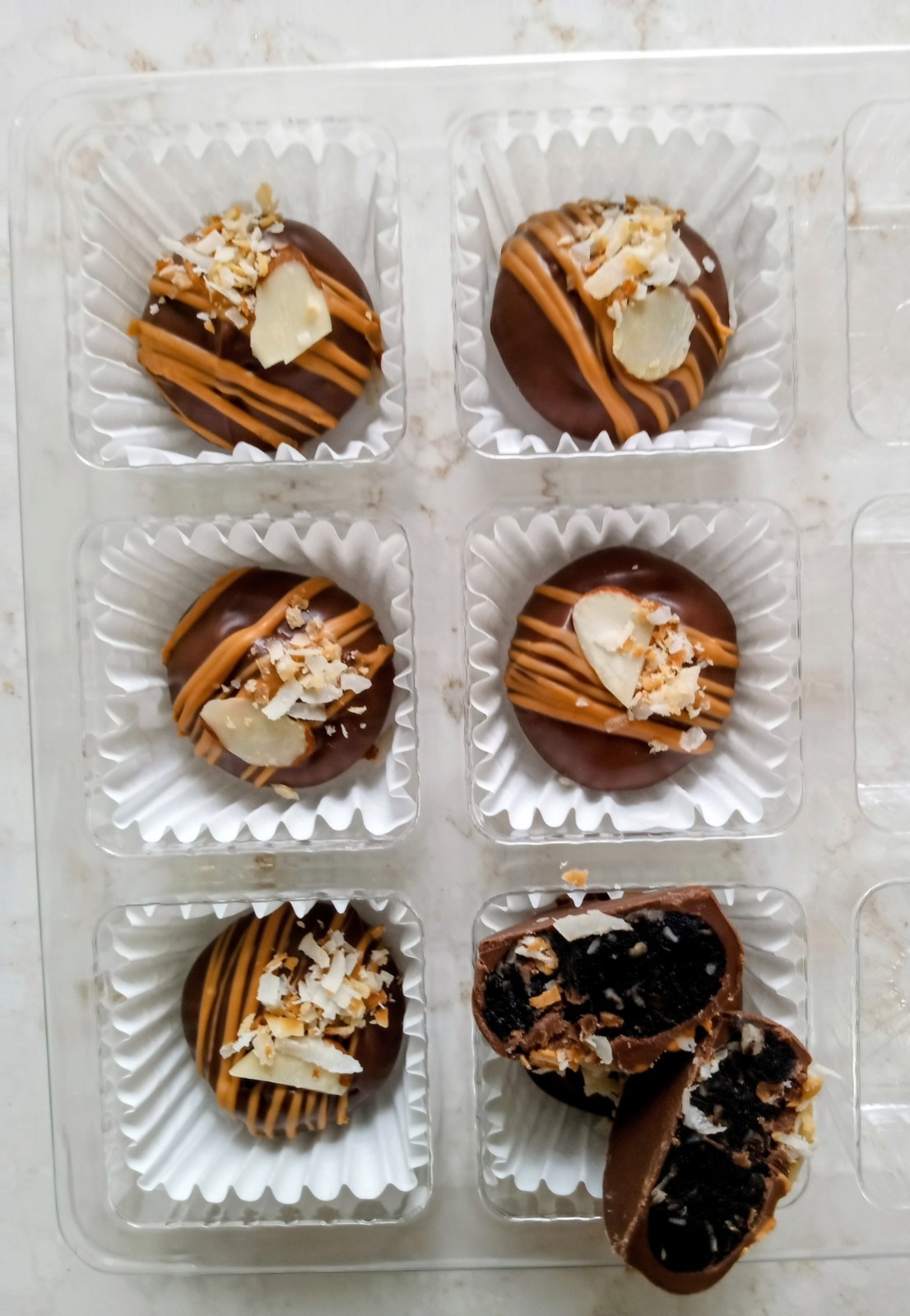 German Chocolate Cake Truffles!! Dozen Gift box! German Chocolate Cake! gallery
