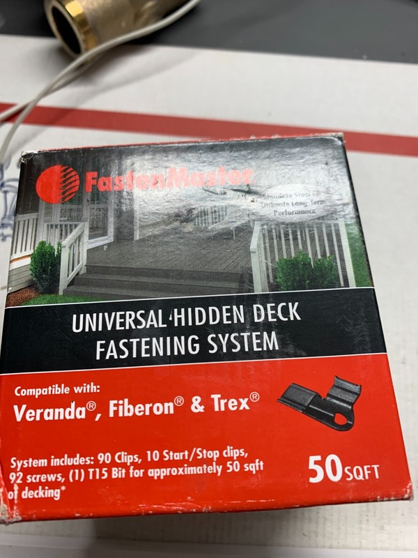 FastenMaster Universal Hidden Deck Fastening System Stainless Steel Screws 50SQF gallery
