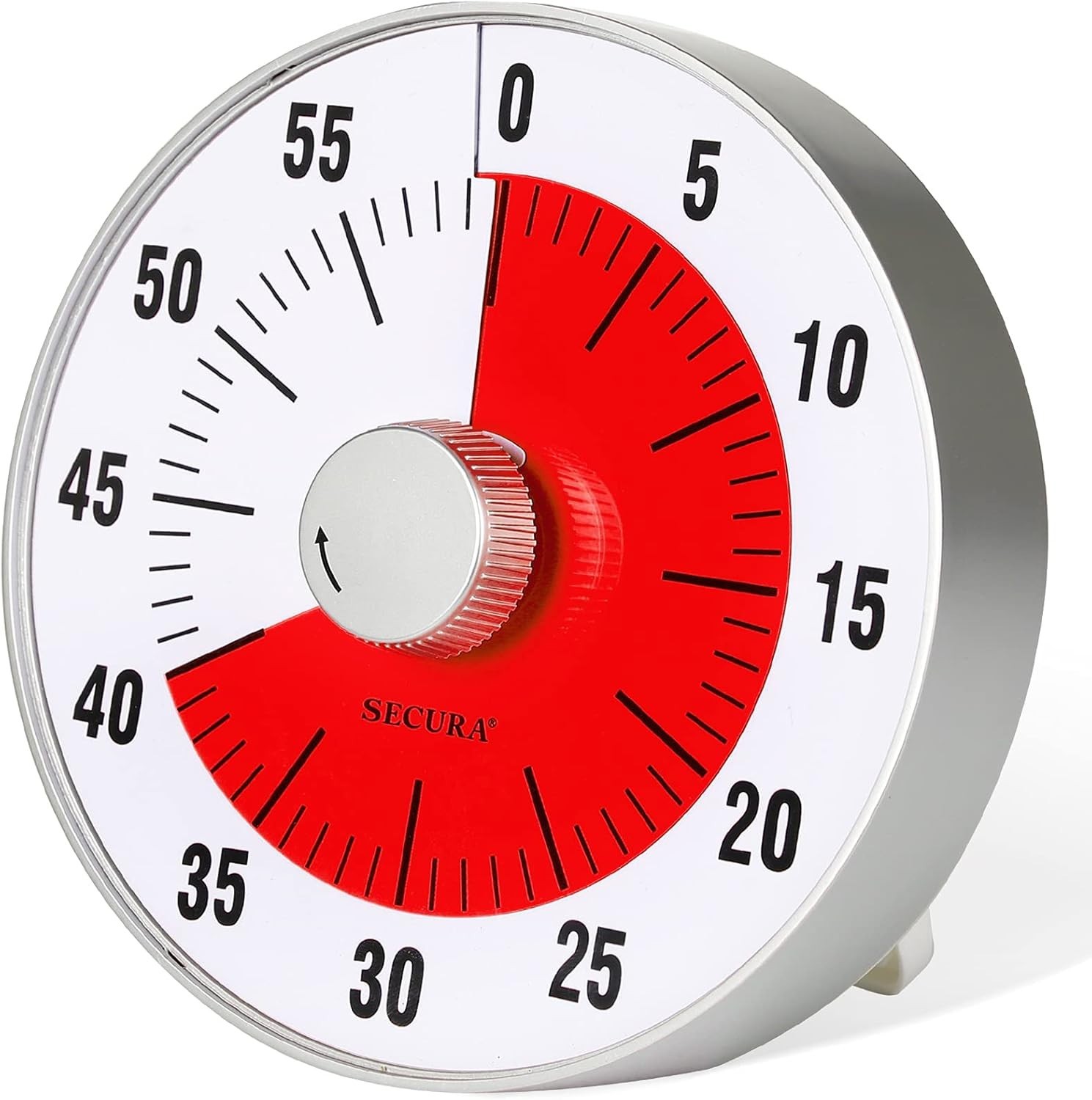 Secura 7.5-inch Visual Countdown 60-Minute Kitchen Timer, Time Management, NEW gallery