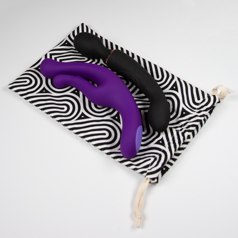 Blush The Collection Bomba- Drawstring Safe Storage Travel Pouch 100% Cotton gallery