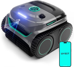 (2026 Upgrade) C2 Vision AI Camera Pool Vacuum for Inground Pools,Floor to Wate