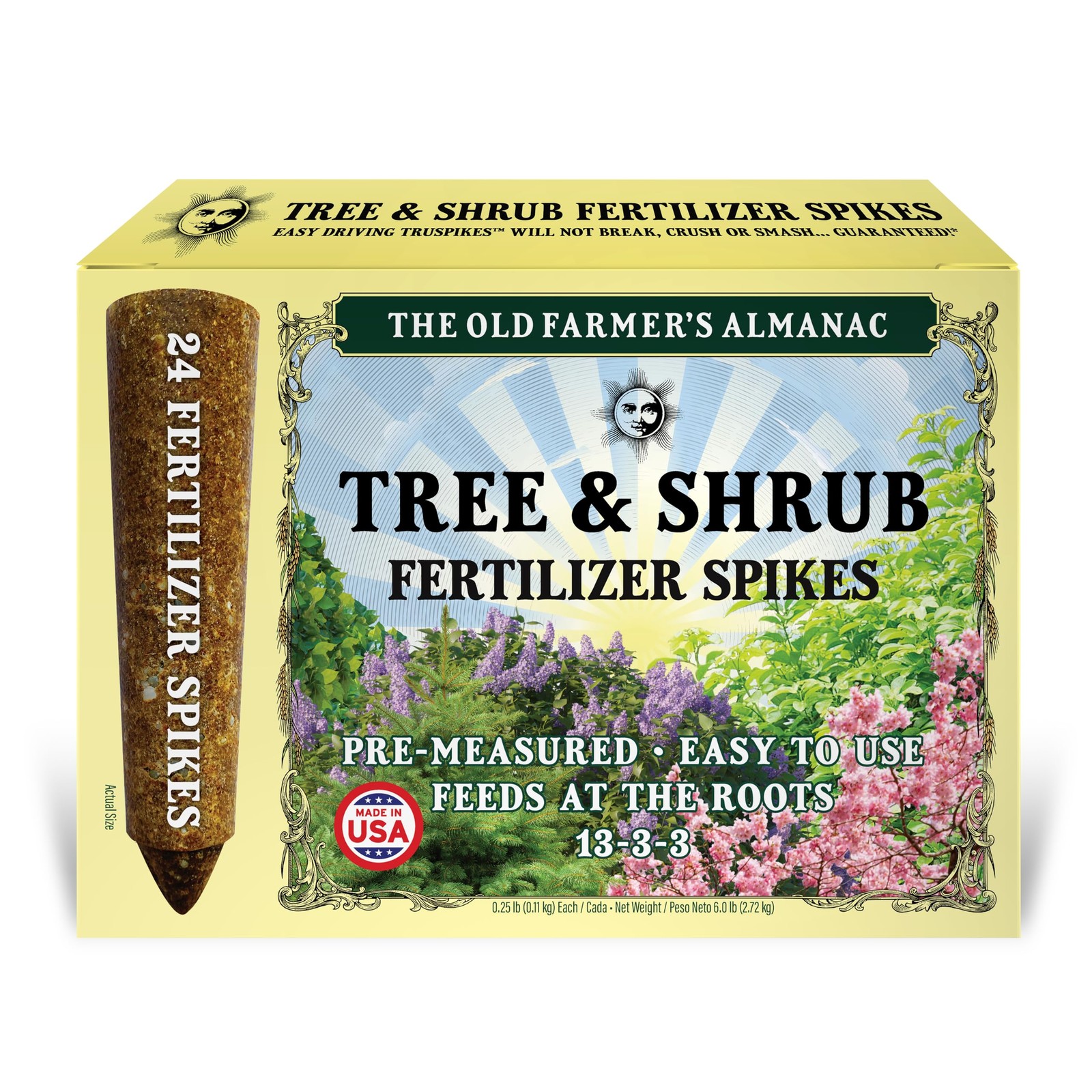 Tree & Shrub Fertilizer Spikes - 24 Count, 6 Lbs for Healthy Growth gallery