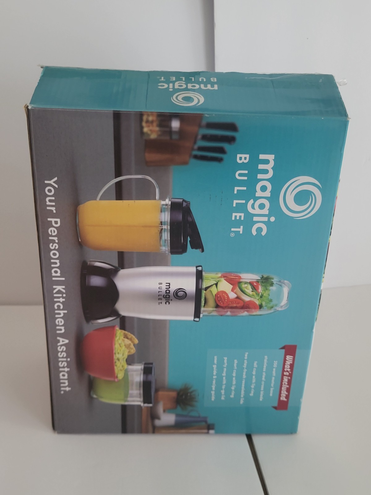 Magic Bullet Original Personal Blender MBR-1101 Silver 250 Watt Brand New gallery