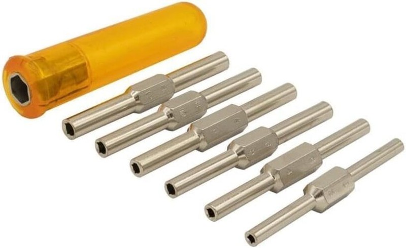 Clock Winding & Let Down Release Tool (Sizes 2.5-5.75mm) - Mainspring Let Down gallery