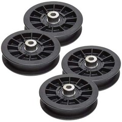 4PK Flat Idler Drive Pulley for Exmark Pioneer Quest Mowers 116-2456