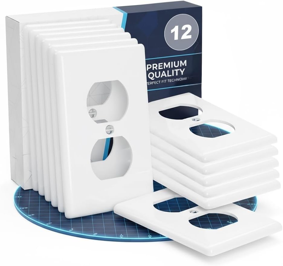Outlet Covers Wall Plates - Electrical Outlet Covers12-pack Standard Size gallery