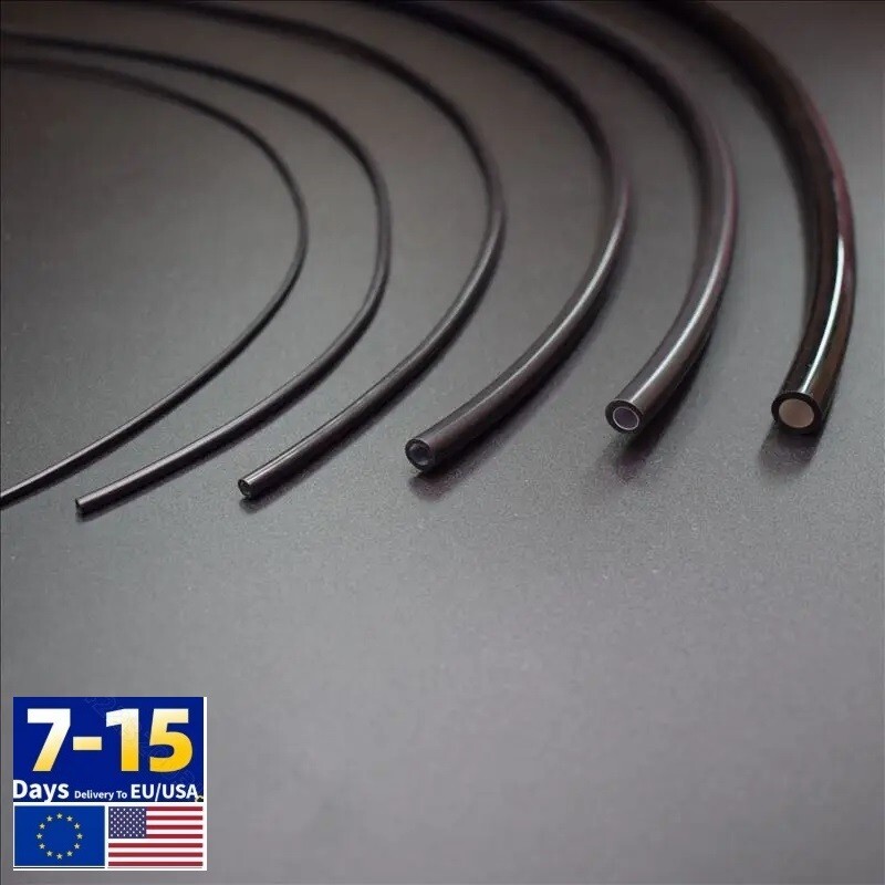 Black Cover Super Bright Solid Core End Glow Optic Fiber 1~10mm Thick Cable gallery