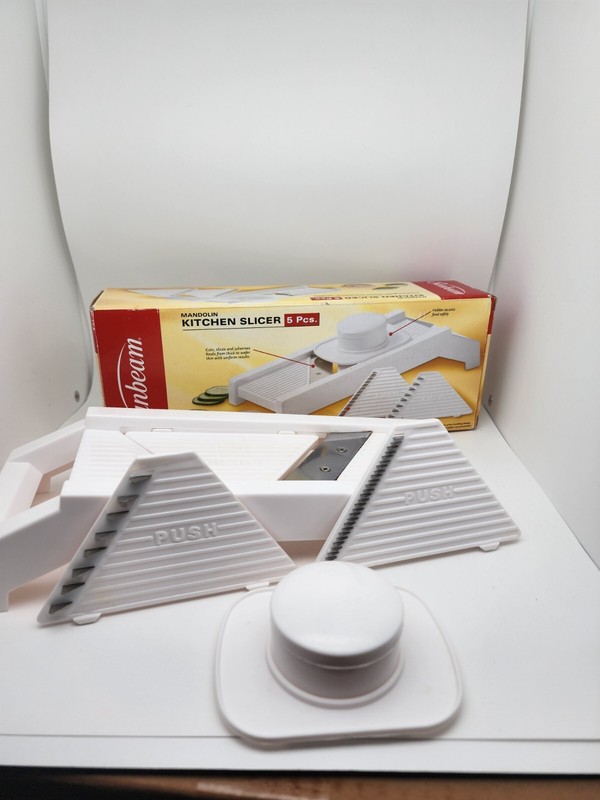 SUNBEAM® 5-Piece Mandolin Slicer (Model #630190) no instruction pamphlet. gallery
