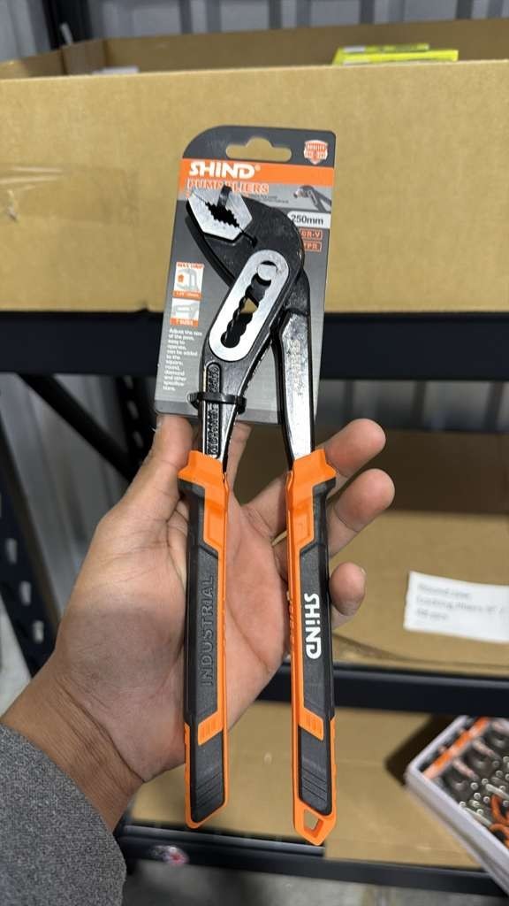 SHIND 94043 10'' Adjustable Water Pump Pliers Chrome Vanadium Steel- Fast Ship gallery