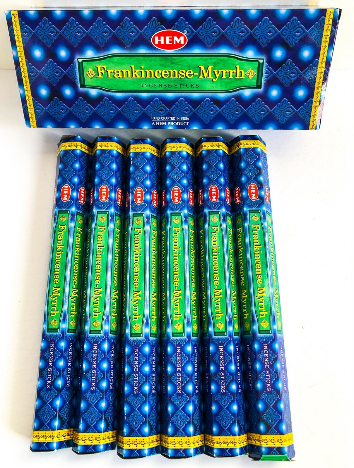 Hem Frankincense Myrrh Incense Sticks - Pick 20-40-80-100-120-160-200 gallery