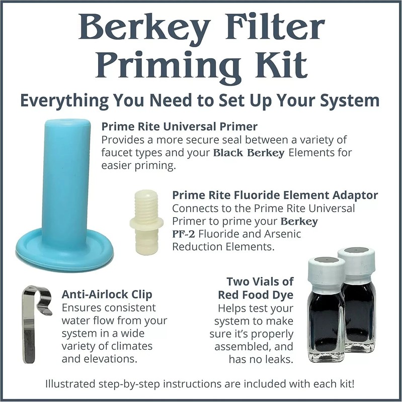 Berkey Filter Priming Kit gallery