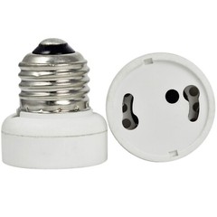 4pcs E26 MediumEdison Screw to GU24 Bin-Pin Base Socket Adapter Converter