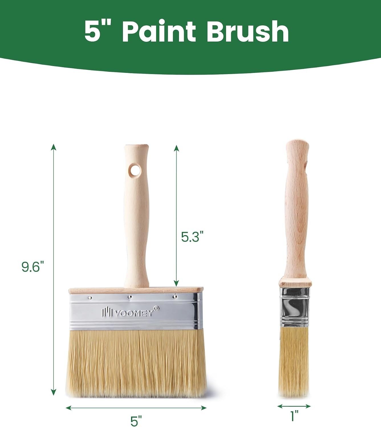 Deck Stain Brush 5 Inch, Limewash Paint Brush, Deck Stain Applicator Made gallery