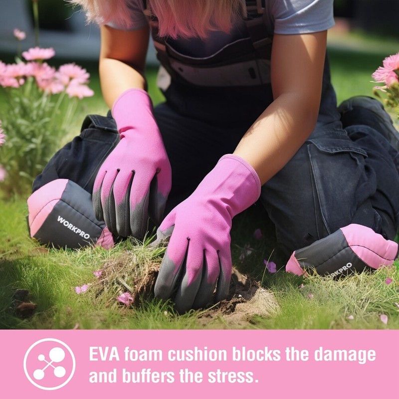 WORKPRO Knee Pads for Work, Construction, Gardening, Flooring, Carpentry, Garage gallery