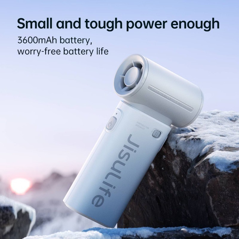 Foldable Portable Pocket Fan Gray gallery