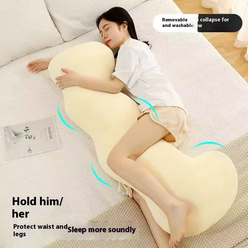 Long Memory Foam Body Pillow for Adults, Full Length Support & Pain Relief gallery