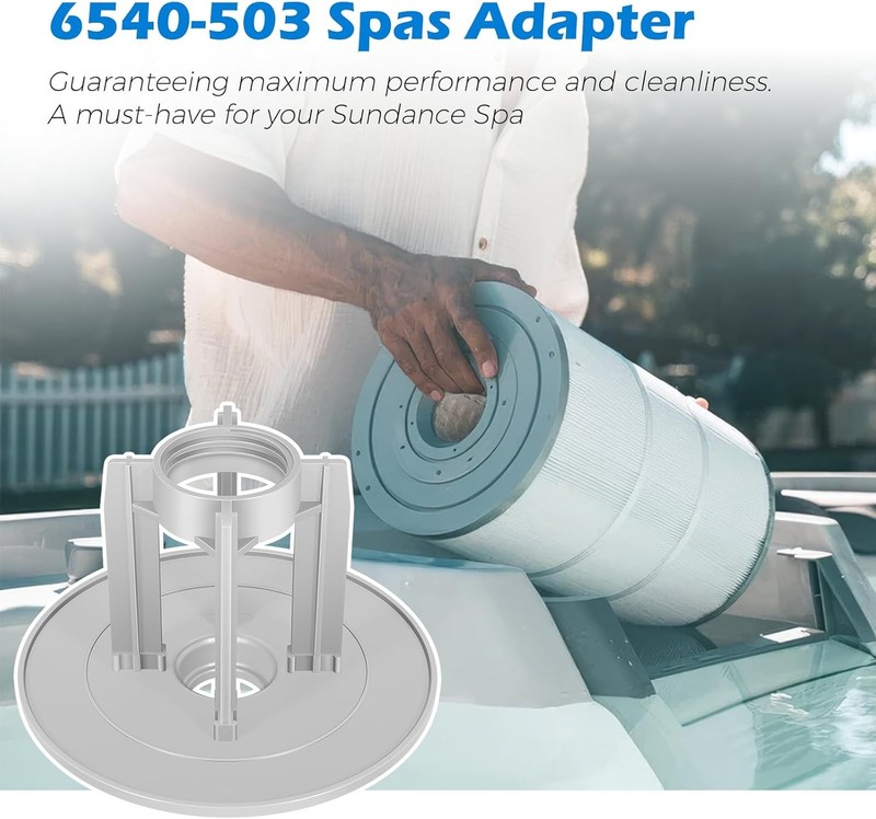 6540-503 Filter Adapter for Sundance Spa MicroClean 6540-501 6540-502, 850/850E gallery