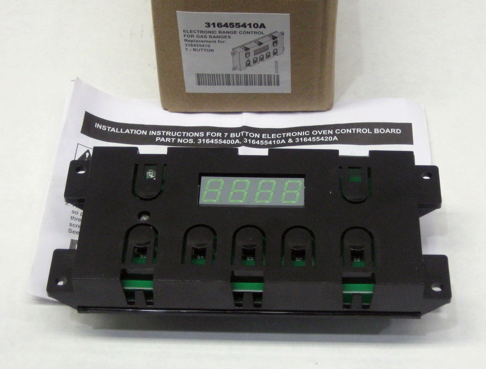 Range Oven Control Panel Clock for Electrolux 316455410 AP3959387 PS1528268