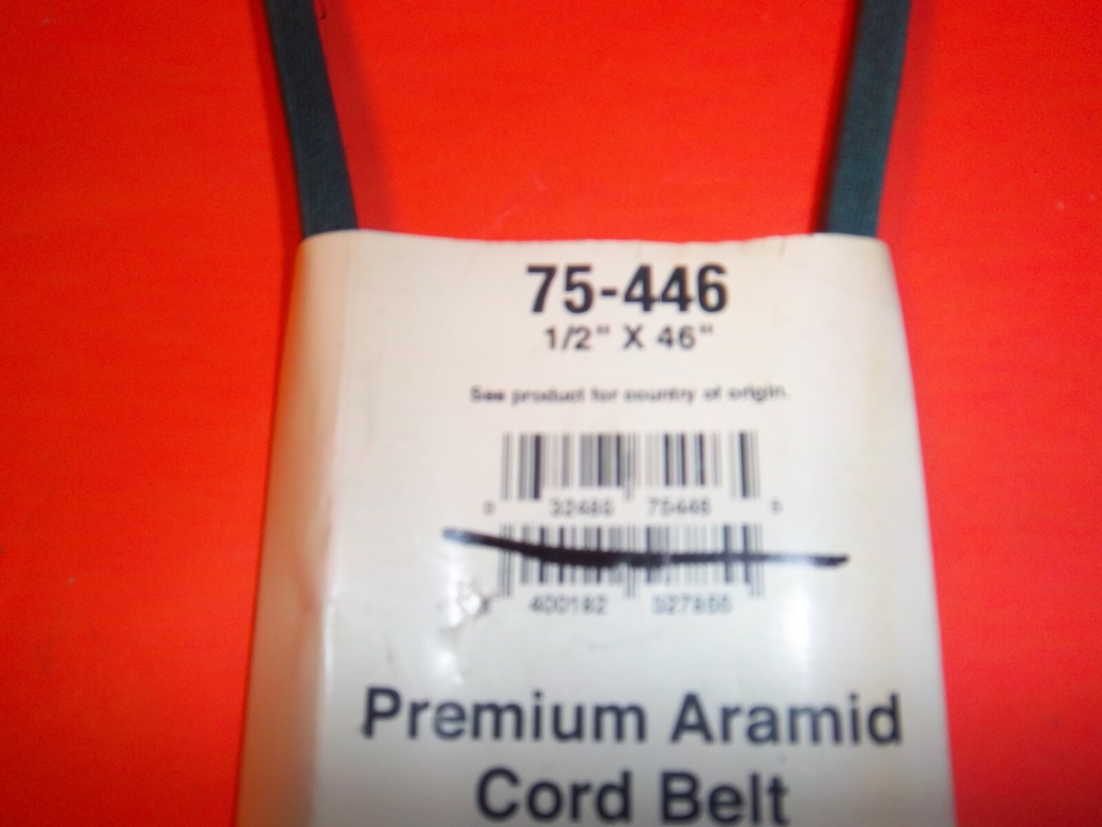 Oregon Exact Replacement Belt 75-446 Premium Aramid Cord Belt 1/2" x 46" gallery