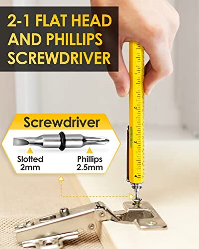 Stocking Stuffers for Men, Gifts for Men, Multitool Pen Mens Gifts for 1 Yellow gallery