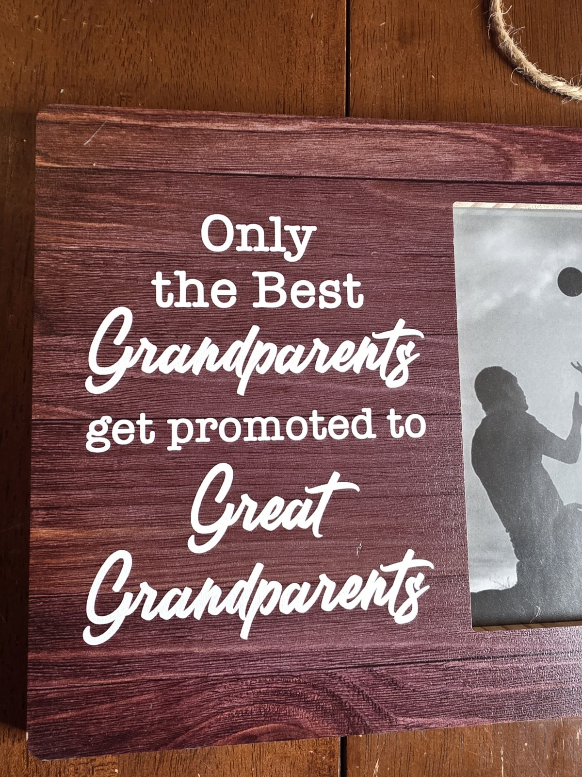 Only The Best Grandparents Get Promoted To Great Grandparents PICTURE FRAME B1 gallery