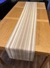 Crate & Barrel Ashi Runner Desert Sand 14x108 Cotton Tan, Brown, Gray No Stains gallery