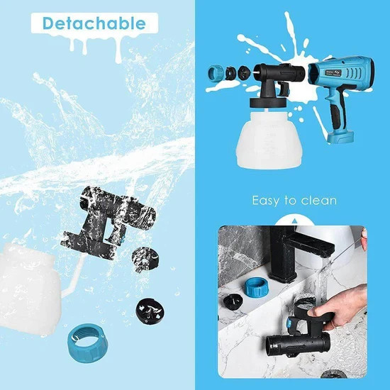 TILSWALL ELECTRIC SPRAY GUN WITH 1300ml DETACHABLE TANK (JS-PHA0118) (BRAND NEW) gallery