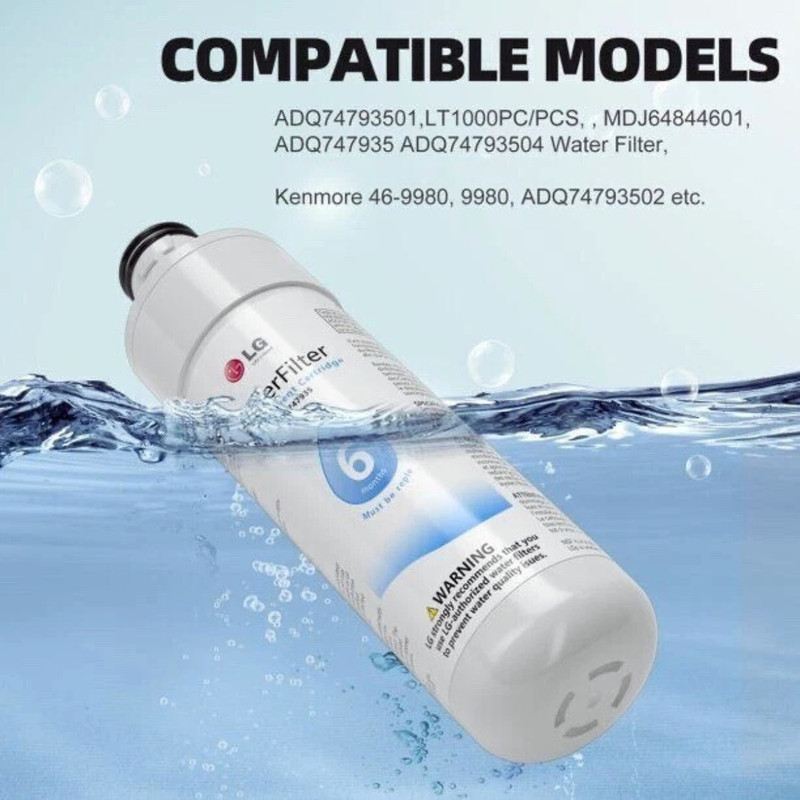 For LT1000P ADQ747935 1 PACK Refresh Refrigerator Ice Water Filter US Stock gallery