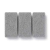 MUJI Urethane foam 3 Layer sponge Gray 3 pieces gallery