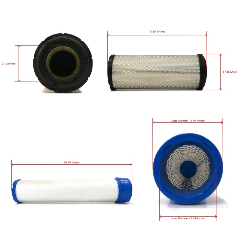 Service Maintenance KIT Grasshopper MidMount 322D 325D Air Oil Fuel Filters gallery