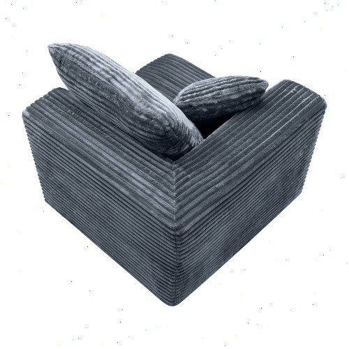 Grey courtyard modular compressed sofa - suitable for living room and bedroom gallery