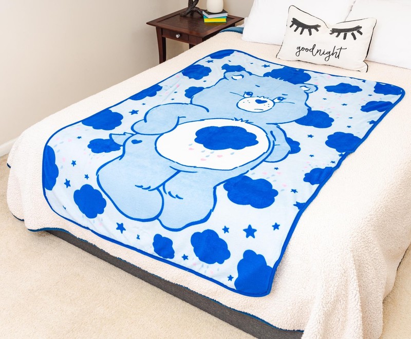 Care Bears Grumpy Bear Fleece Throw Blanket | 45 x 60 Inches gallery