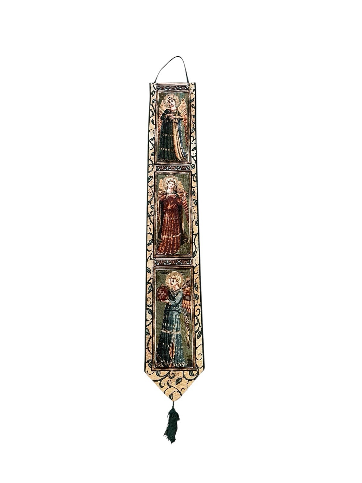 Angelic Concerto Tapestry Bell Pull Wall Hanging Decor Religious 40”x6.25” gallery