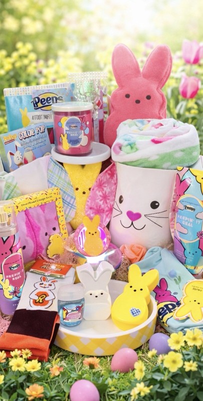 “CREATE YOUR OWN PEEPS EASTER BASKET" Bath & Body Works Gift Set Choose Items gallery