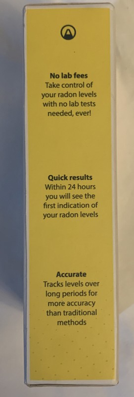 Corentium 223 Radon Detector Airthings Portable Lightweight Battery Operated New gallery