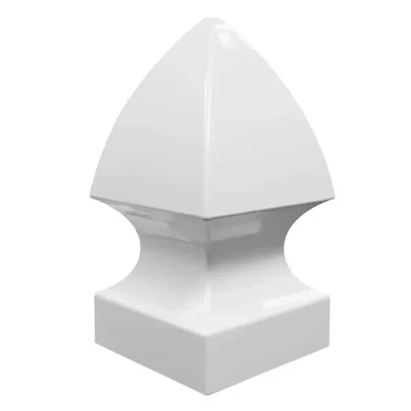 Fence Vinyl Post Cap Gothic Fencing Lightweight Top Outdoor 5x5 Inches gallery