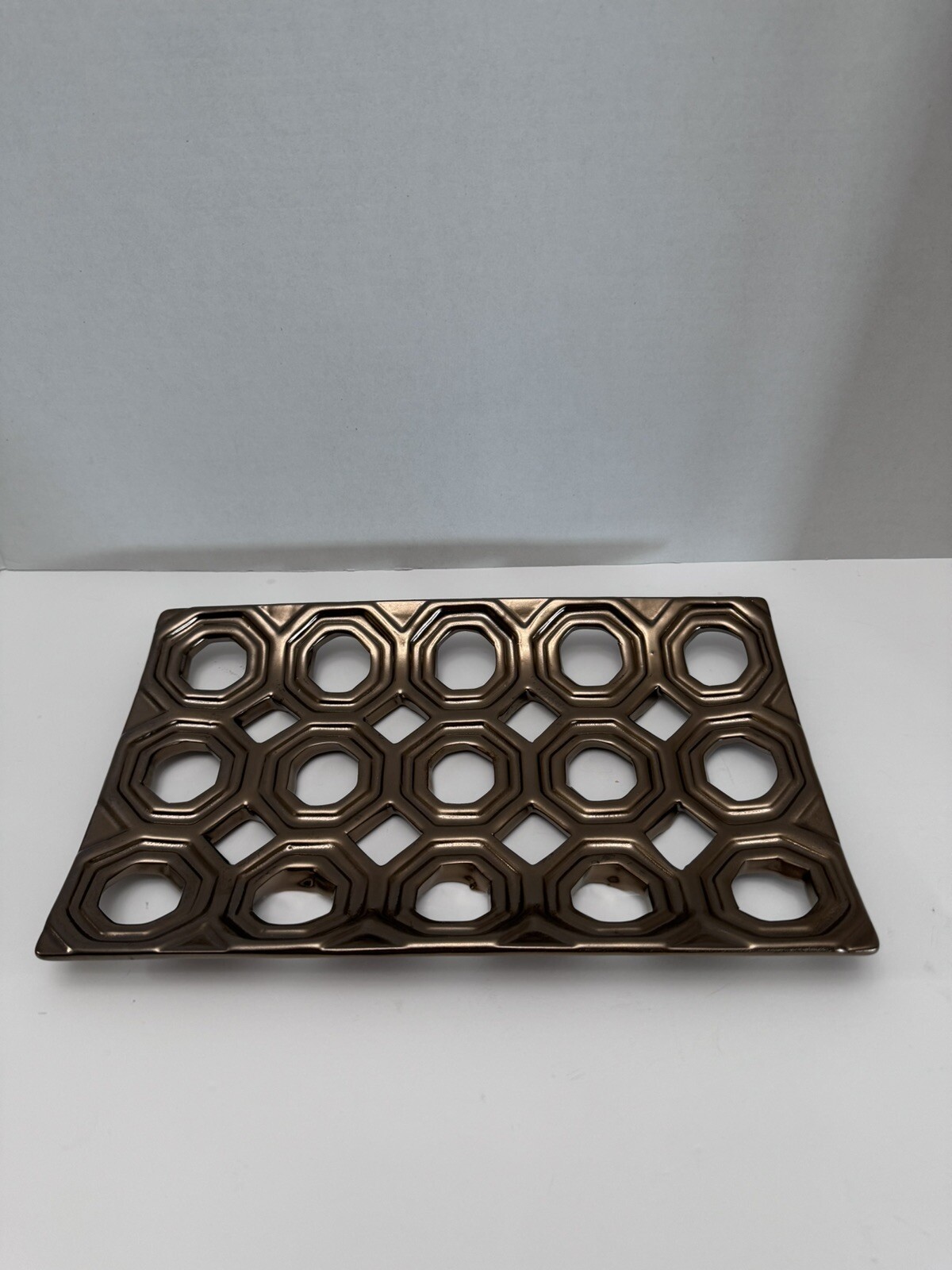 Urban Trends Rectangle Concave Tray gallery