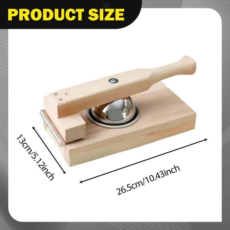 Dumpling Wrapper Maker Home Kitchen Gadget for Banh Bao Bun Qingming Event gallery