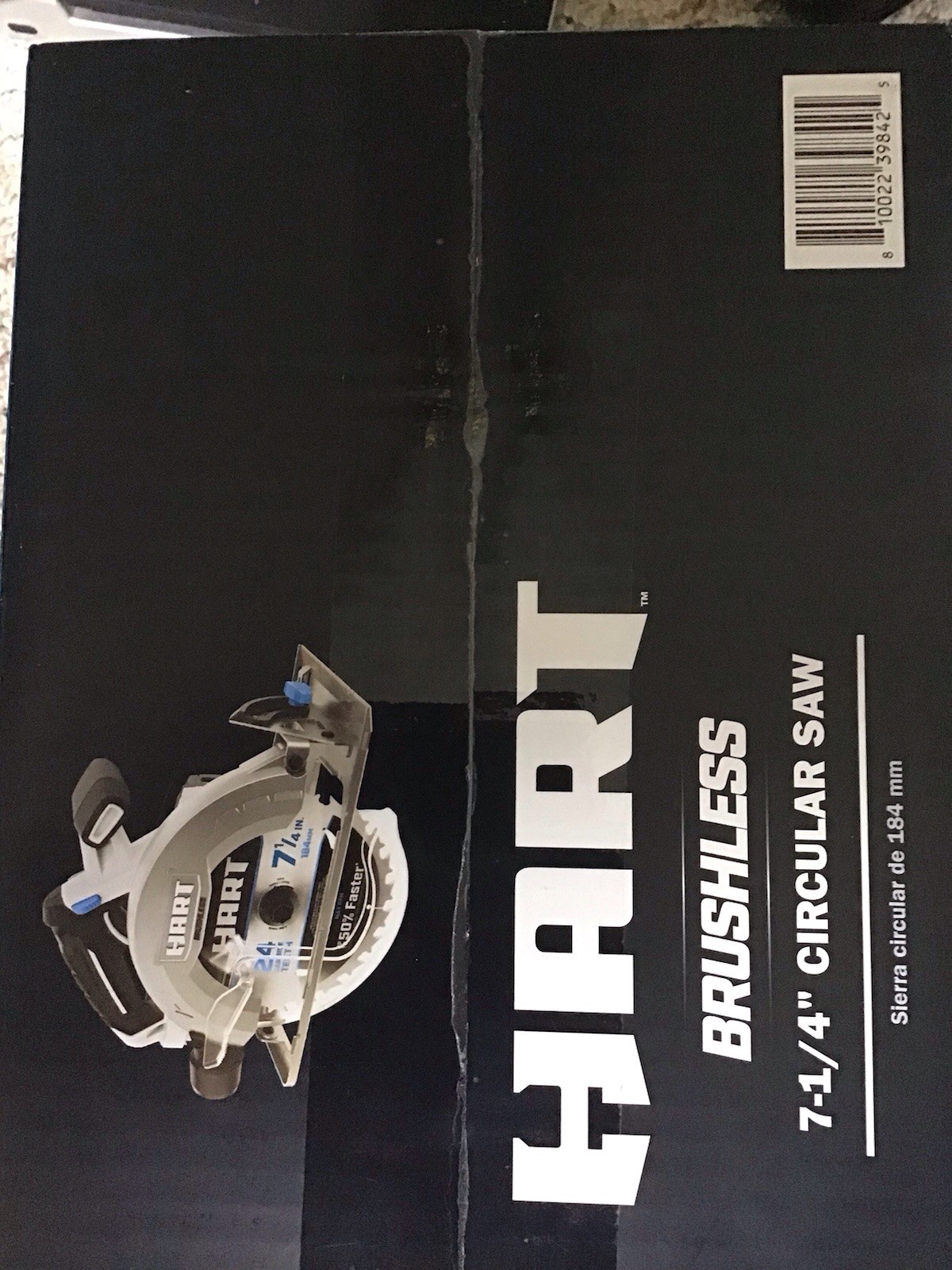 HART Brushless 7 1/4 Inch Circular Saw, No Battery Included, New In Factory Box gallery