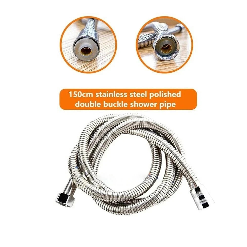 High Pressure Shower Head 5 Settings Handheld Shower Heads Spray With 5 FT Hose gallery