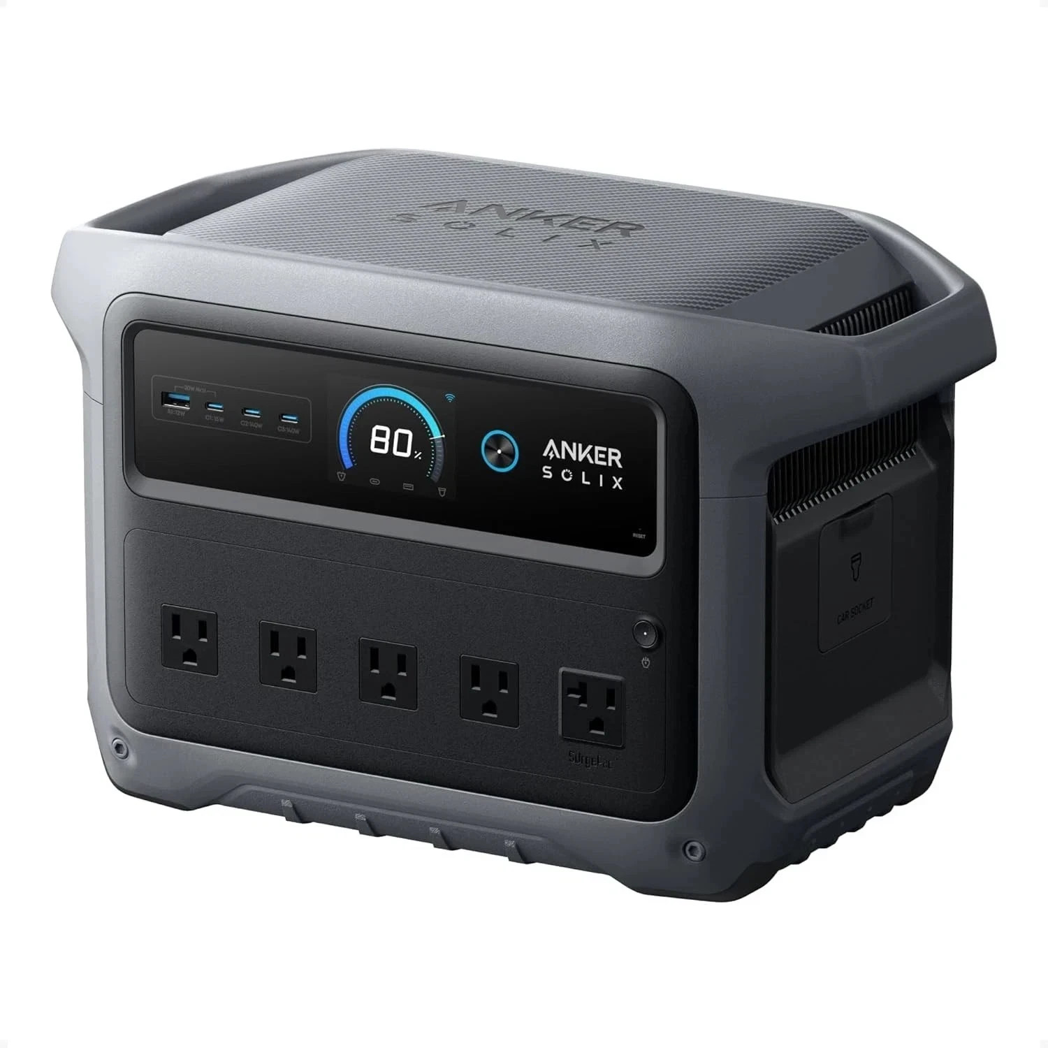 SOLIX C1000 Gen 2 Portable Power Station, 2,000W (Peak 3,000W) Solar Generator, gallery