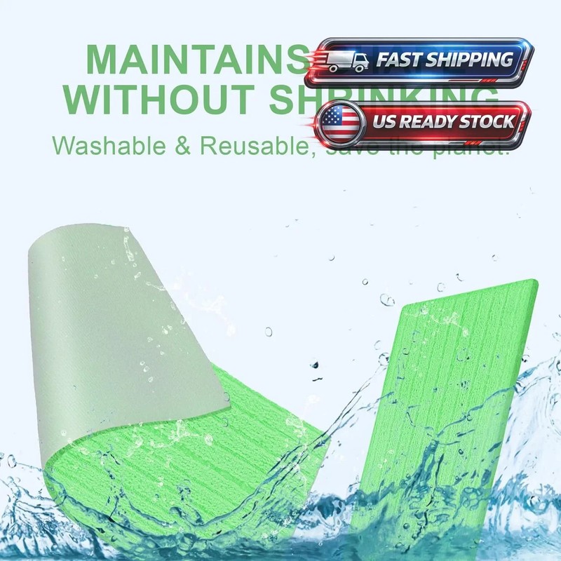 10 Pack Reusable Microfiber Mop Pads Replacement Compatible with Swiffer Sweeper gallery