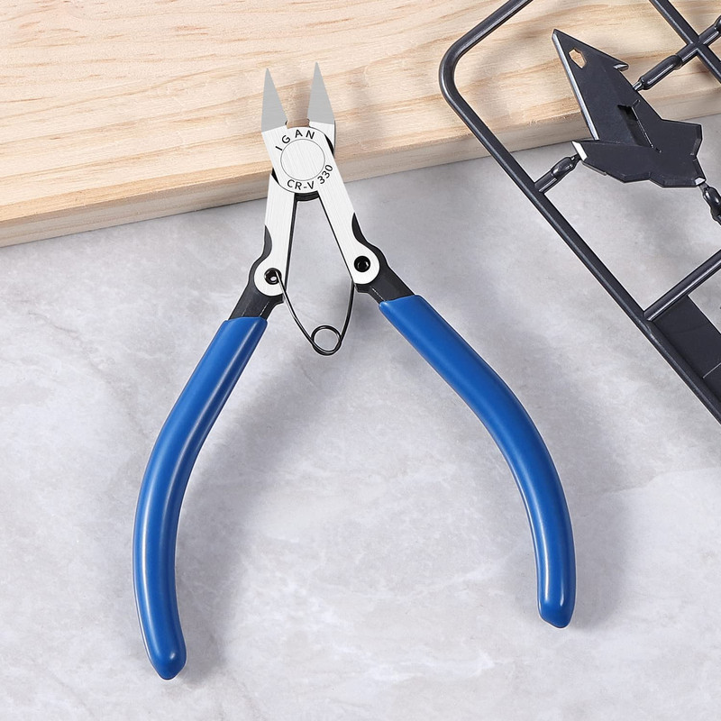 -330 Wire Flush Cutters, Electronic Model Sprue Wire Clippers, Ultra Sharp gallery