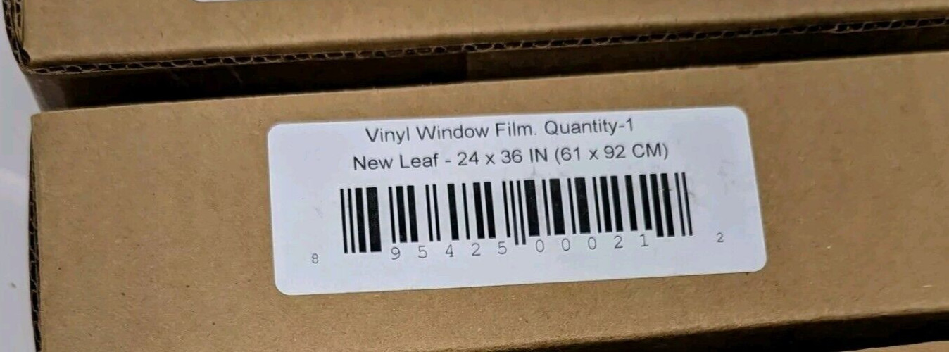 1 Artscape New Leaf Window Film 24x36 Inches (61cm x 92cm) gallery