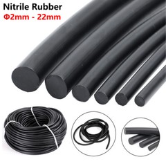 Nitrile Rubber Solid Sealing Strip Rod Round Bar 2mm-22mm Elastic Oil-Resistance