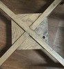 Custom-made, solid Oak Homedics Drift 21" Stand. Hand stained and sealed. gallery