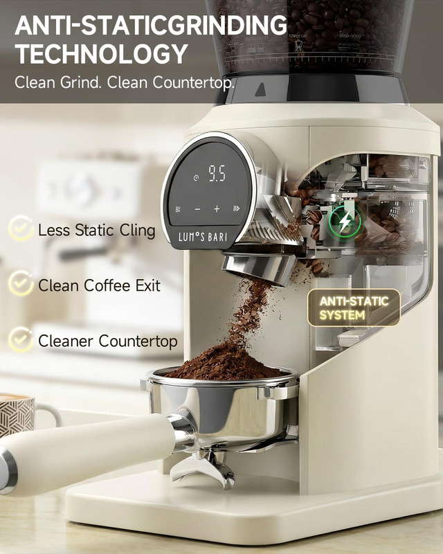 Premium Conical Burr Coffee Grinder with 34 Settings for All Brewing Methods gallery