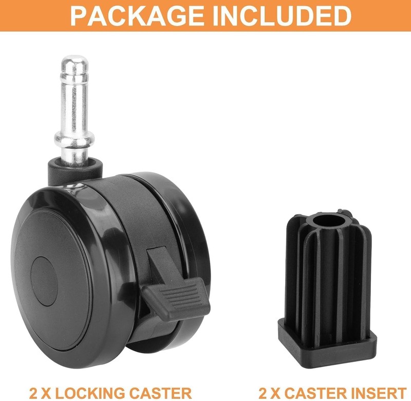 Weber 70360 Locking Caster Wheels with Inserts for Spirit Genesis Summit Grills gallery