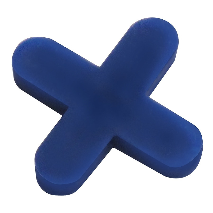 TAVY Basix 3/16 in (5mm) Blue Cross Tile Spacers Plastic 500 Pack gallery